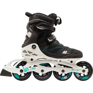 K2 VO2 90 BOA Womens Inline Skates (Black)  - Black;Blue - Size: 5 EU