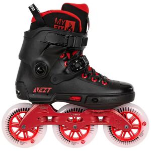 Powerslide Next Black Red 110 Freeskates (Red)  - Red;Black - Size: 5-6 EU