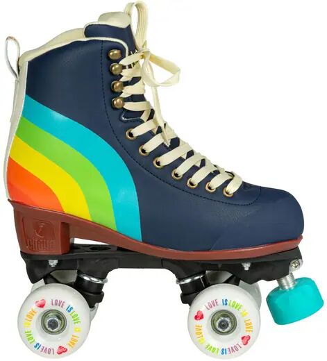 Chaya Melrose Elite Love Is Love Roller Skates (Blue)  - Blue;Green;Yellow - Size: 4 EU