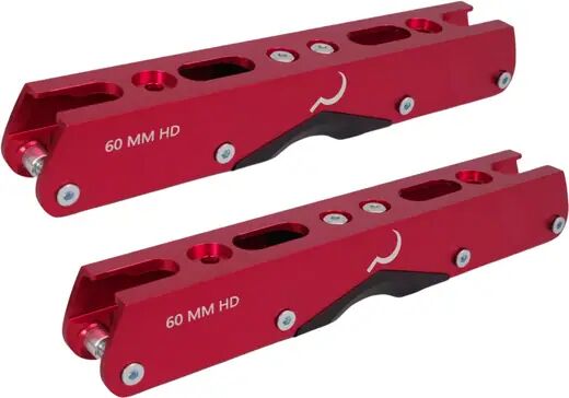 Ground Control Red HD2 60 Aggressive Skate Frames  - Red - Size: Extra Large