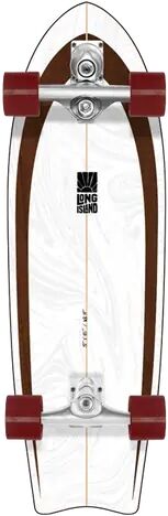 Long Island Wata Surfskate (Black)  - Black;White;Brown