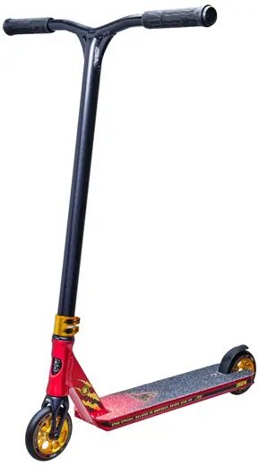 Lucky Jon Marco Gaydos Signature Stunt Scooter (Red/Gold/Black)  - Red;Gold;Black