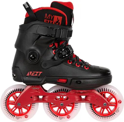 Powerslide Next Black Red 110 Freeskates (Red)  - Red;Black - Size: 6.5-7 EU