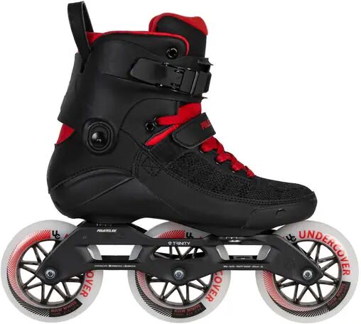 Powerslide Swell Black Fire 110 Inline Skates (Black Fire)  - Black;Red - Size: 11 EU