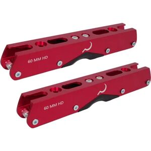 Ground Control Red HD2 60 Aggressive Skate Frames  - Red - Size: Extra Large