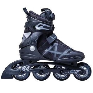 K2 F.I.T. 84 BOA Black Inline Skates (Black)  - Black - Size: 7.5 EU