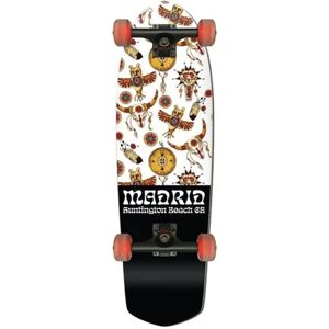 Madrid Picket Complete Cruiser Skateboard (Totem)  - Black;White;Brown