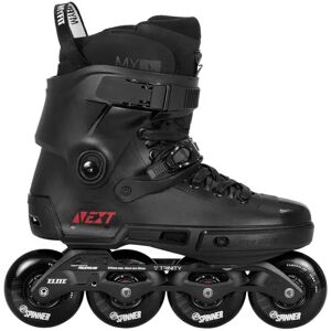 Powerslide Next Core Black 80 Freeskates (Black)  - Black - Size: 5-6 EU