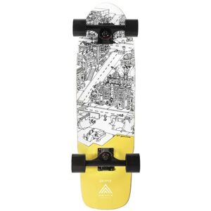 Prism Skipper Cruiser Skateboard (Ben Jundanian)  - Yellow;White;Black