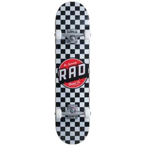RAD Skateboards RAD Checkers Complete Skateboard (Checkers Black)  - Black;White - Size: 7.75