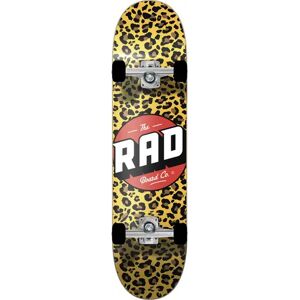 RAD Skateboards RAD Logo Progressive Complete Skateboard (Stay Wild)  - Yellow;Black;Red - Size: 8