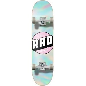 RAD Skateboards RAD Logo Progressive Complete Skateboard (Holographic)  - Pink;White;Silver - Size: 8