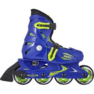 Roces Orlando III Kids inline skates (Blue/Lime)  - Blue - Size: 8C-11C EU