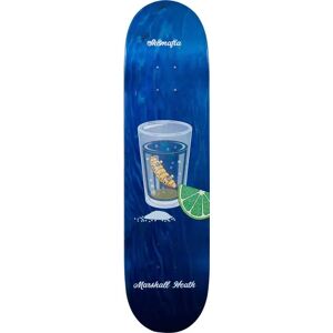 Sk8mafia Marshall Heath Hacked Skateboard Deck (Blue)  - Blue;Green;White - Size: 8