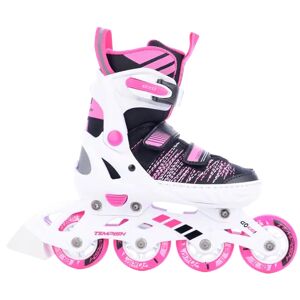Tempish Gokid Adjustable Girls Inline Skates (White)  - White;Black;Pink - Size: 4-6.5 EU