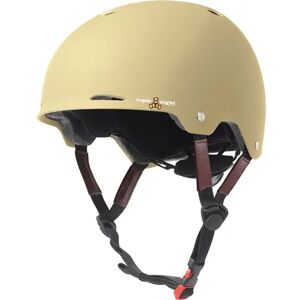 Triple Eight Gotham Skate Helmet (Cream)  - Brown - Size: Large