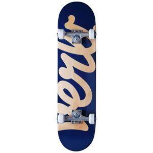 Verb Script Complete Skateboard (Navy)  - Blue;Brown - Size: 8