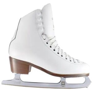 Wifa Prima Intermediate Flight Figure Skates (White)  - White - Size: 4.5 EU