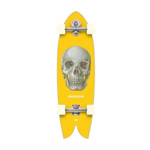 Your own wave YOW x Christenson C-Hawk Surfskate (Yellow)  - Yellow;Black