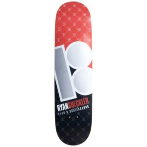 Plan B Skateboard Deck Plan B Corner (Sheckler)  - Black;Red - Size: 8.125
