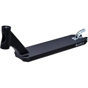 Apex 5" Peg Cut Stunt Scooter Deck (Black) - Black - Size: 49cm Apex 5" Peg Cut Stunt Scooter Deck (Black) - Black - Size: 49cm