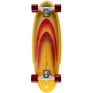 Arbor Complete Surfskate (Jordan Brazie) - Yellow - Size: 32.5" Arbor Complete Surfskate (Jordan Brazie) - Yellow - Size: 32.5"