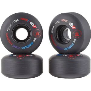Autobahn Nexus 100A Skateboard Wheels 4-Pack (52mm - Black) - Black;Red;White Autobahn Nexus 100A Skateboard Wheels 4-Pack (52mm - Black) - Black;Red;White