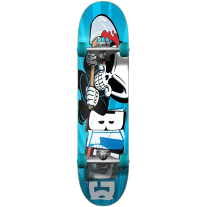 Blind Classic Complete Skateboard (Ransom) - Blue;Black;White - Size: 7.75" Blind Classic Complete Skateboard (Ransom) - Blue;Black;White - Size: 7.75"