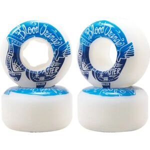 Blood Orange Street Raw Rounded 99A Cruiser Wheels 4-Pack (52mm - Blue) - Blue Blood Orange Street Raw Rounded 99A Cruiser Wheels 4-Pack (52mm - Blue) - Blue