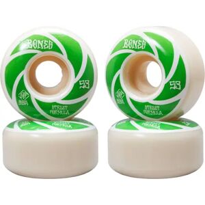 Bones STF V1 Standard Skateboard Wheels 4-Pack (53mm - Patterns 99a) - White;Green Bones STF V1 Standard Skateboard Wheels 4-Pack (53mm - Patterns 99a) - White;Green