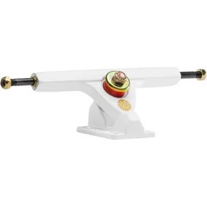 Caliber II 10" 44 Degree Longboard Truck (White/Gold) - White;Gold - Size: 10" Caliber II 10" 44 Degree Longboard Truck (White/Gold) - White;Gold - Size: 10"