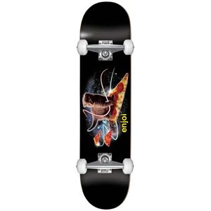 Enjoi Pizza Kitten Complete Skateboard (Black) - Black;Red;Brown - Size: 8" Enjoi Pizza Kitten Complete Skateboard (Black) - Black;Red;Brown - Size: 8"
