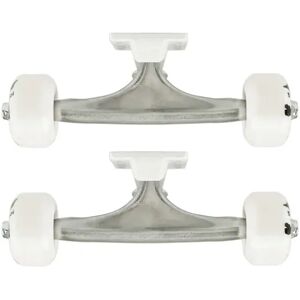 Enjoi DBL Panda Combo Trucks (Raw/White) - White;Silver - Size: 8" Enjoi DBL Panda Combo Trucks (Raw/White) - White;Silver - Size: 8"