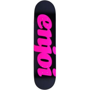 Enjoi Flocked Skateboard Deck (Black) - Black - Size: 7.75" Enjoi Flocked Skateboard Deck (Black) - Black - Size: 7.75"
