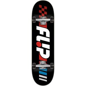 Flip Odyssey Race Complete Skateboard (Black) - Black;Red;Blue - Size: 7.75" Flip Odyssey Race Complete Skateboard (Black) - Black;Red;Blue - Size: 7.75"