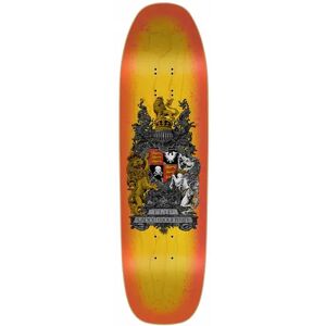 Flip Mountain Crest Skateboard Deck (Sprayed Yellow) - Yellow;Grey - Size: 9" Flip Mountain Crest Skateboard Deck (Sprayed Yellow) - Yellow;Grey - Size: 9"