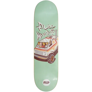 Flip Posterized Skateboard Deck (Majerus) - Orange;White - Size: 8.38" Flip Posterized Skateboard Deck (Majerus) - Orange;White - Size: 8.38"