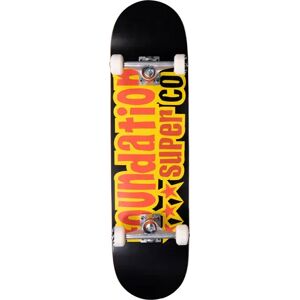 Foundation 3 Star Black Skateboard - Complete 8.13" Foundation 3 Star Black Skateboard - Complete 8.13"