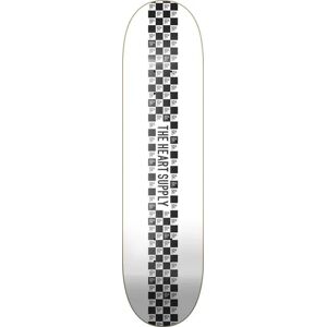 Heart Supply Check Stripe Skateboard - skate type Heart Supply Check Stripe Skateboard - skate type