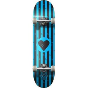 Heart Supply 8.25" Stripes Skateboard - Double Kicktail, 7-Ply Deck, Street Wheels Heart Supply 8.25" Stripes Skateboard - Double Kicktail, 7-Ply Deck, Street Wheels