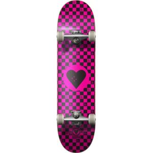 Heart Supply Model 7.75" Checks Double Kicktail - Skateboard Heart Supply Model 7.75" Checks Double Kicktail - Skateboard