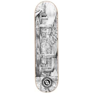 Hydroponic Spot Series Skateboard Deck (South Bank) - White;Black - Size: 8" Hydroponic Spot Series Skateboard Deck (South Bank) - White;Black - Size: 8"