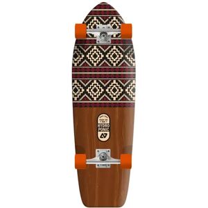 Hydroponic Square Complete Cruiser Skateboard (Etnic) - Brown;Black - Size: 33" Hydroponic Square Complete Cruiser Skateboard (Etnic) - Brown;Black - Size: 33"