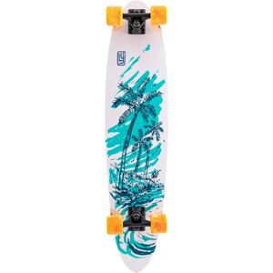Landyachtz Dipper Complete Longboard (Postcard) - White;Teal;Orange - Size: 36" Landyachtz Dipper Complete Longboard (Postcard) - White;Teal;Orange - Size: 36"