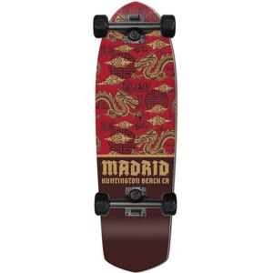 Madrid Picket Complete Cruiser Skateboard (Dragon) - Red;Brown Madrid Picket Complete Cruiser Skateboard (Dragon) - Red;Brown