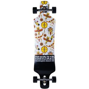 Madrid Spade Drop-Thru Complete Longboard (Totem) - Black;White;Brown - Size: 39" Madrid Spade Drop-Thru Complete Longboard (Totem) - Black;White;Brown - Size: 39"