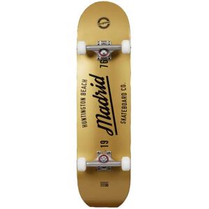 Madrid Legacy Exclusives Banner Complete Skateboard (Gold) - Gold;Black - Size: 8" Madrid Legacy Exclusives Banner Complete Skateboard (Gold) - Gold;Black - Size: 8"