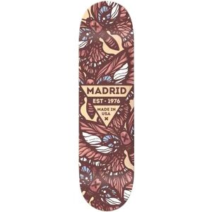 Madrid Skateboard Deck Flutter 31,6" Bordeaux Yellow - Skateboard Deck Madrid Skateboard Deck Flutter 31,6" Bordeaux Yellow - Skateboard Deck