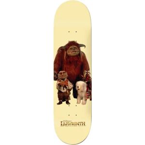 Madrid x Labyrinth Skateboard Deck (Friends) - Yellow;Red;Brown - Size: 8" Madrid x Labyrinth Skateboard Deck (Friends) - Yellow;Red;Brown - Size: 8"