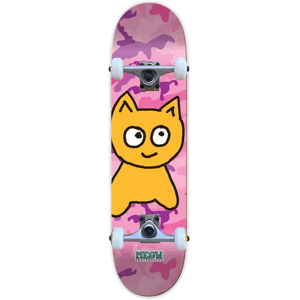 Meow Skateboards Meow Big Cat Complete Skateboard (Camo Pink) - Pink;Yellow - Size: 7.5" Meow Skateboards Meow Big Cat Complete Skateboard (Camo Pink) - Pink;Yellow - Size: 7.5"